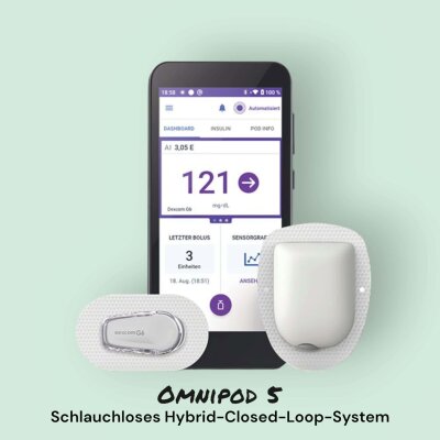 Omnipod 5 - Das kann der Omnipod 5 | Diasticker® - Diabeteszubehör