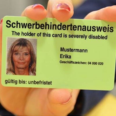 Schwerbehindertenausweis bei Diabetes - Schwerbehindertenausweis bei Diabetes | Diasticker