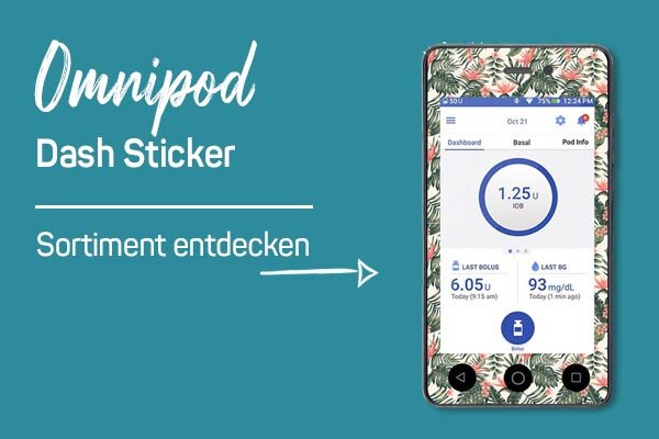 Omnipod Dashsticker