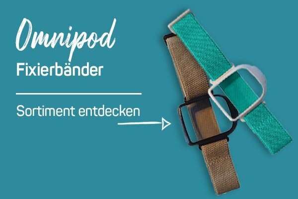 Omnipod Fixierbänder