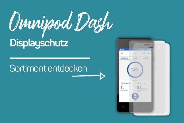 Omnipod Dash Displayschutz
