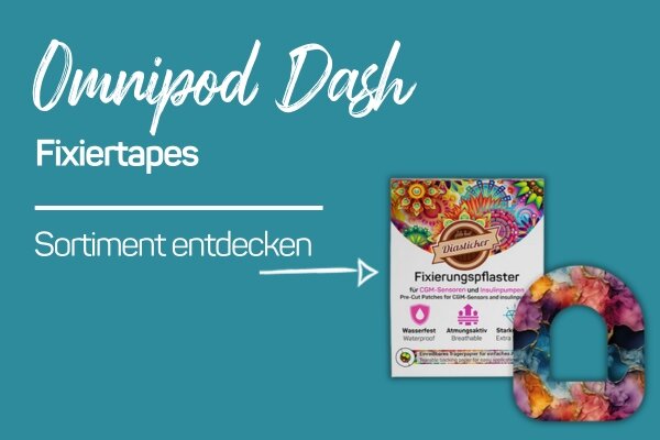 Omnipod Dash Fixiertapes