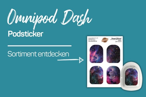 Omnipod Dash Pod-Sticker