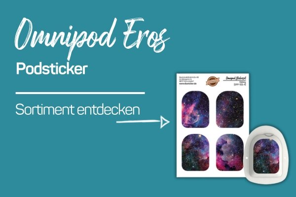 Omnipod Eros Pod Sticker