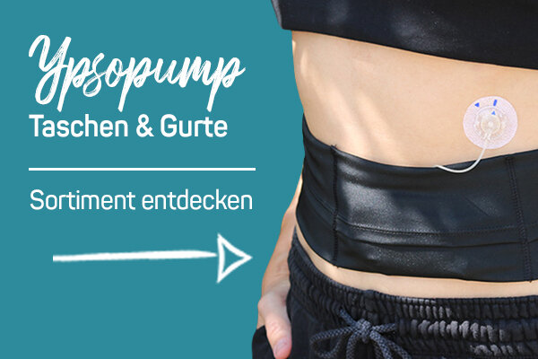 mylife Ypsopump Taschen und Fixierungen