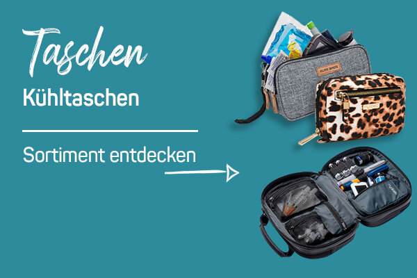 Kühltaschen für Diabeteszubehör