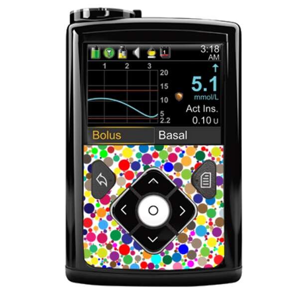 Minimed Sticker (600/700er-Serie) - Konfetti