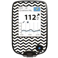 FreeStyle Libre Sticker (Messgerät) - Golden Dots