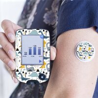 FreeStyle Libre Sticker (Messgerät) - Dino-Tastic