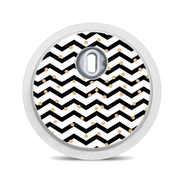 FreeStyle Libre 3 Sticker - Golden Dots
