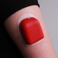 Omnipod Cover (wiederverwendbar) - Rot