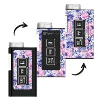 Mylife Ypsopump Sticker - Purple Flowers