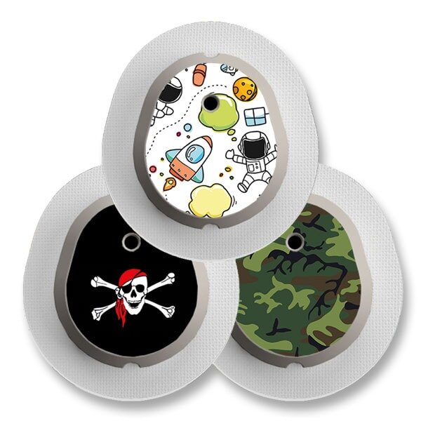 Dexcom G7 Sticker - 3er Set "Time to play 2"