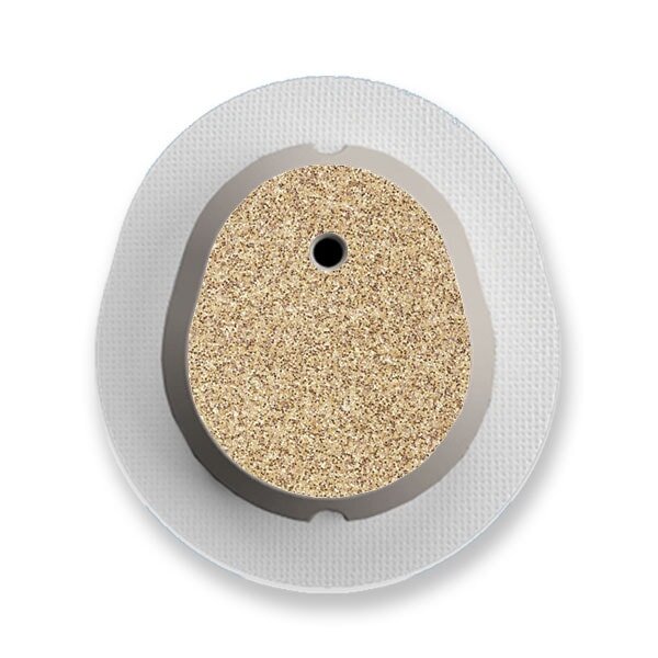 Dexcom G7 Sticker - Gold Glitzer