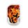 Accu-Chek Solo Sticker - Flames