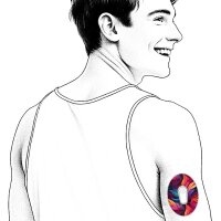 Dexcom G6 Pflaster - Feathers