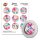 Dexcom G7 Sticker - 9er Set "Spring Flowers"