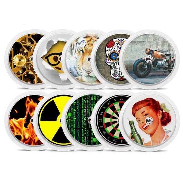 FreeStyle Libre 2 Sticker - 10er Set "Men"