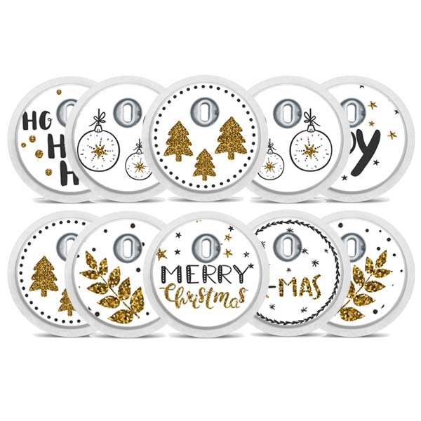 FreeStyle Libre 3 Sticker - 10er Set "X-Mas"