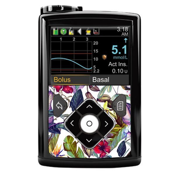 Minimed Sticker (600/700er-Serie) - Wild Flowers