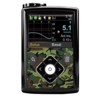 Stickerset für Minimed, Guardian und Accu-Chek Guide - Camouflage