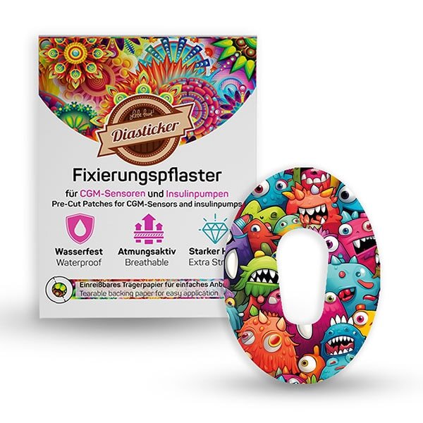 Dexcom G6 Pflaster - Monster-Mania