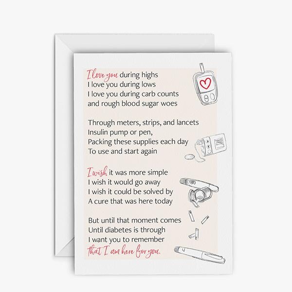 Grußkarte "Diaversary" | Myabetic®
