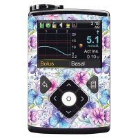 Minimed Sticker inkl. Clip (600/700er-Serie) - Butterfly...