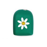 Omnipod Cover (wiederverwendbar) - Happy Daisy (Smaragd)