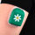 Omnipod Cover (wiederverwendbar) - Happy Daisy (Smaragd)