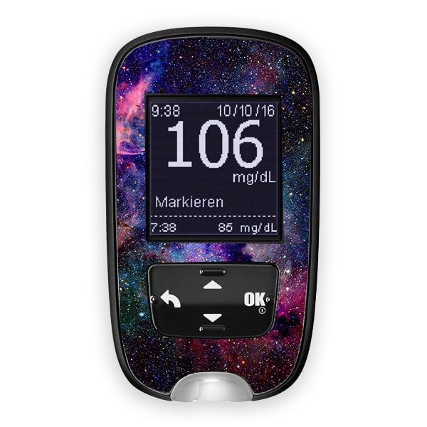 Accu-Chek Guide Sticker - Galaxy