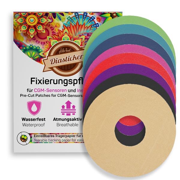 FreeStyle Libre 2 Fixierpflaster (XL) - verschiedene Farben