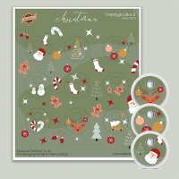 FreeStyle Libre 3 Sticker - 9er Set "Christmas"