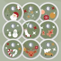 FreeStyle Libre 3 Sticker - 9er Set "Christmas"