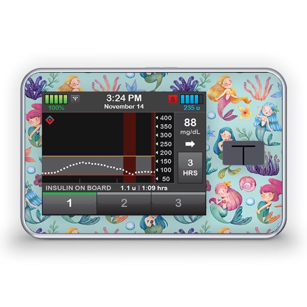 Tandem t:slim X2 Sticker - Lovely Mermaids