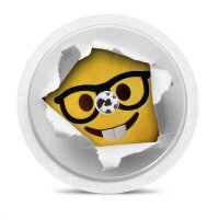 FreeStyle Libre Sticker (Messgerät) - Smiley