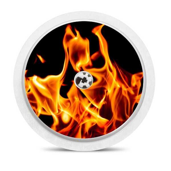 FreeStyle Libre 2 Sticker - Flames