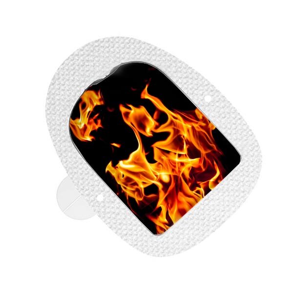 Omnipodsticker - Flames