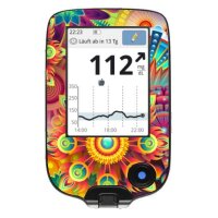 FreeStyle Libre Sticker (Messgerät) - Lebe bunt