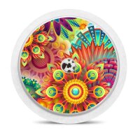 FreeStyle Libre Sticker (Messgerät) - Lebe bunt
