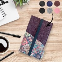 Filztasche XL "Mosaik" - verschiedene Farben