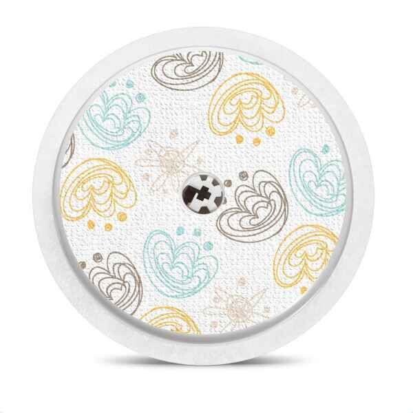 FreeStyle Libre 2 Sticker - Pastell