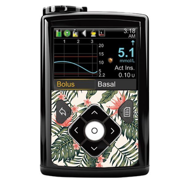 Minimed Sticker (600/700er-Serie)- Tropical