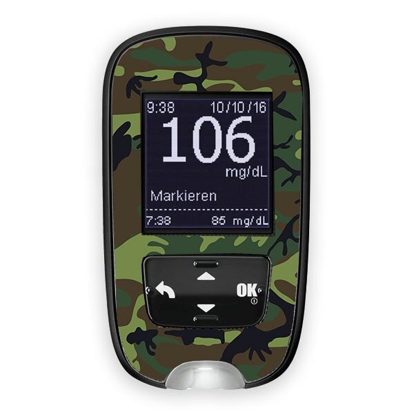Accu-Chek Guide Sticker - Camouflage