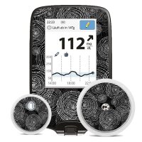 FreeStyle Libre Sticker (Messgerät) - Black Circles