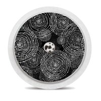 FreeStyle Libre Sticker (Messgerät) - Black Circles