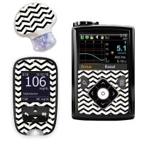 Stickerset für Minimed, Guardian und Accu-Chek Guide...