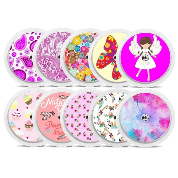 FreeStyle Libre 2 Sticker - 10er Set "Girls"