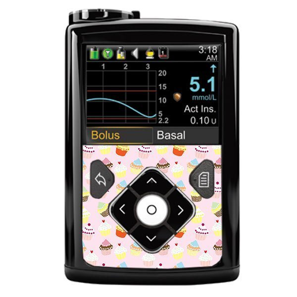 Minimed Sticker (600/700er-Serie) - Cupcakes