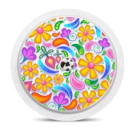 FreeStyle Libre 2 Sticker - Blumenmeer